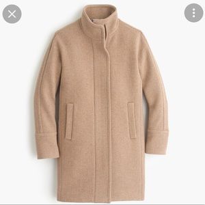 J. Crew | Tan Camel Cocoon Cloth Stadium Coat Jacket (12)
